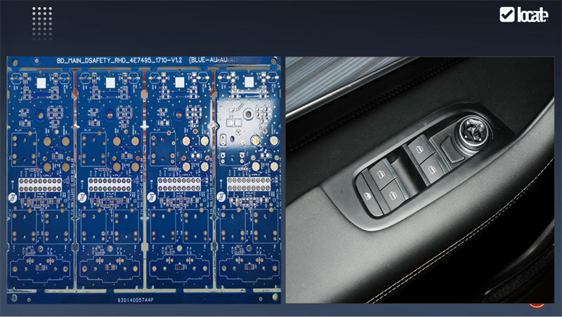 Car glass sensor switch