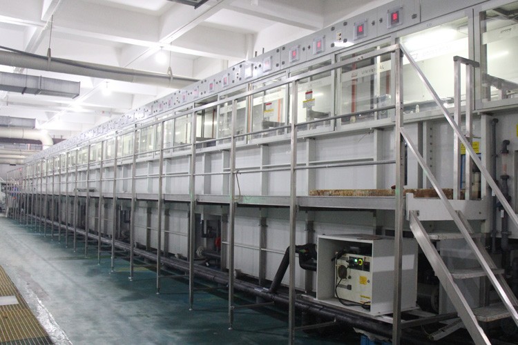 PCB automatic vertical continuous plating line